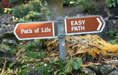 caminho facil ou dificil