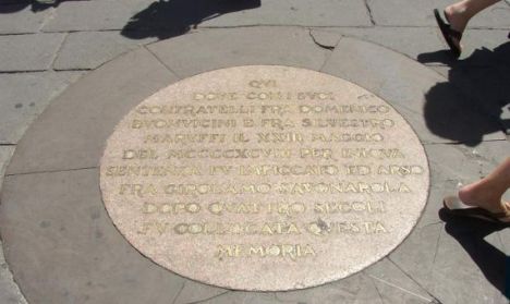 Lapide de Savonarola