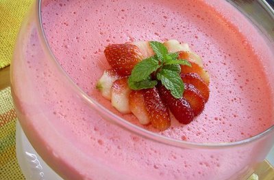 Musse de Morango Musse de Morango