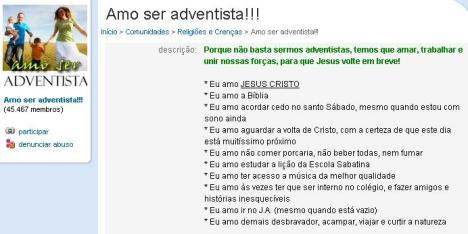 Amo ser Adventista