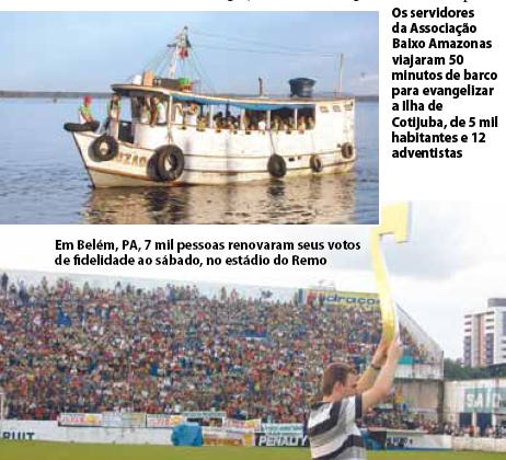 Amazonas servidores adventistas