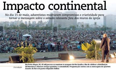 Impacto em Porto Alegre Noticia