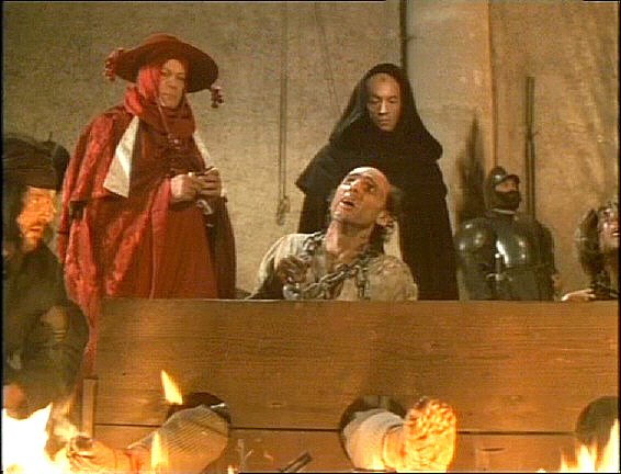 Inquisição - fogo nos pes