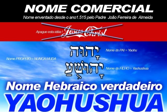 nome comercial de Jesus