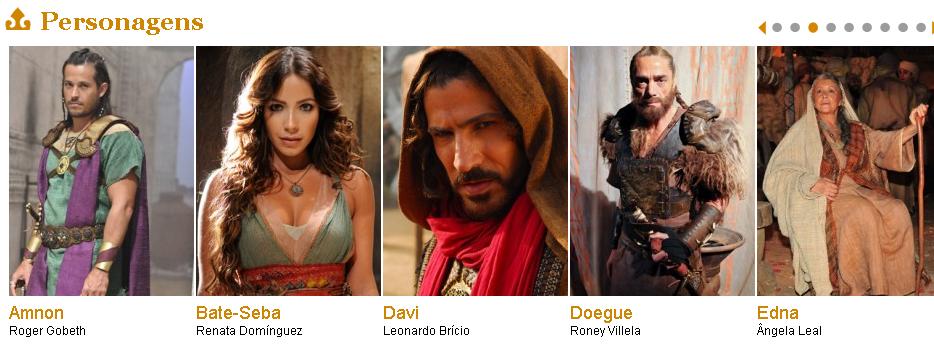 Rei Davi personagens3