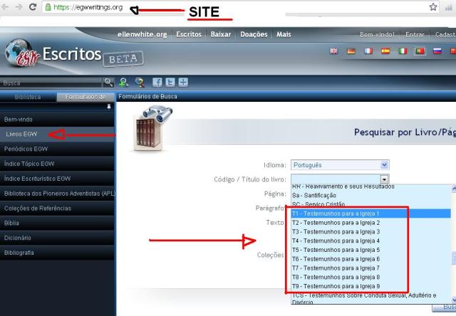 testemunhos para a igreja
