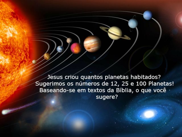 criacao do universo planetas habitados