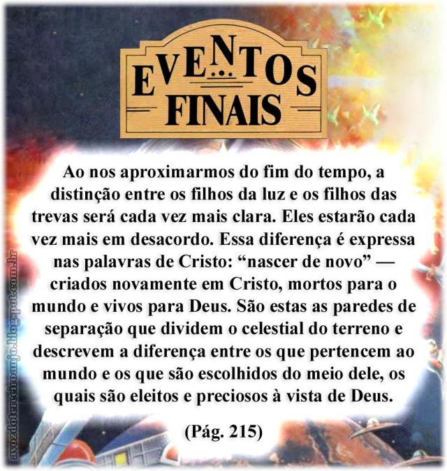 filhos de deus e do inimigo