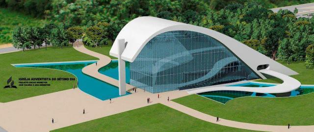 Oscar Niemeyer igreja adventista de paricatuba