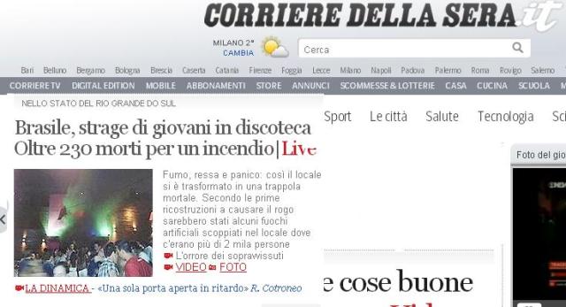 corriere santa maria