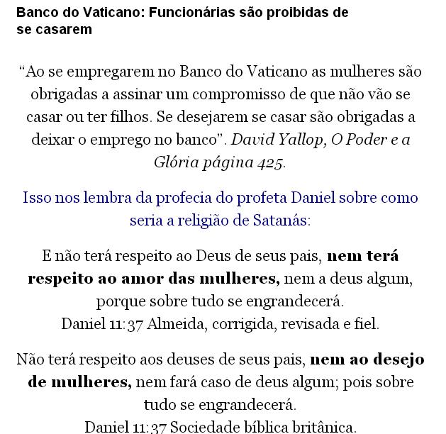 banco do vaticano anticristo