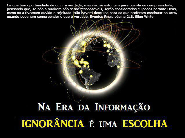 ignorancia uma escolha