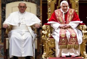 papa francisco trono de ouro