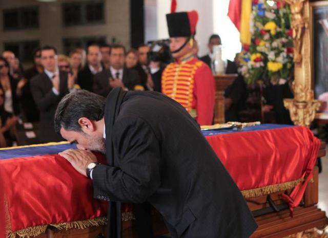 presidente iraniano e chavez