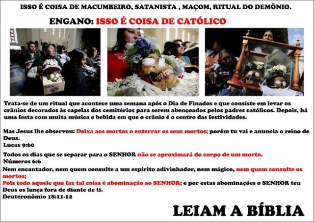 catolico rituais macabros