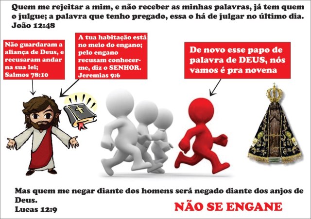 charge catolicos não ouvem