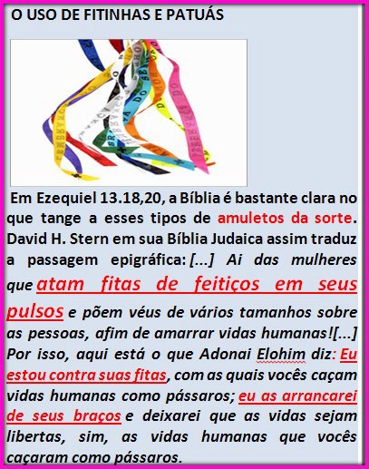 Deus e fitinhas da sorte