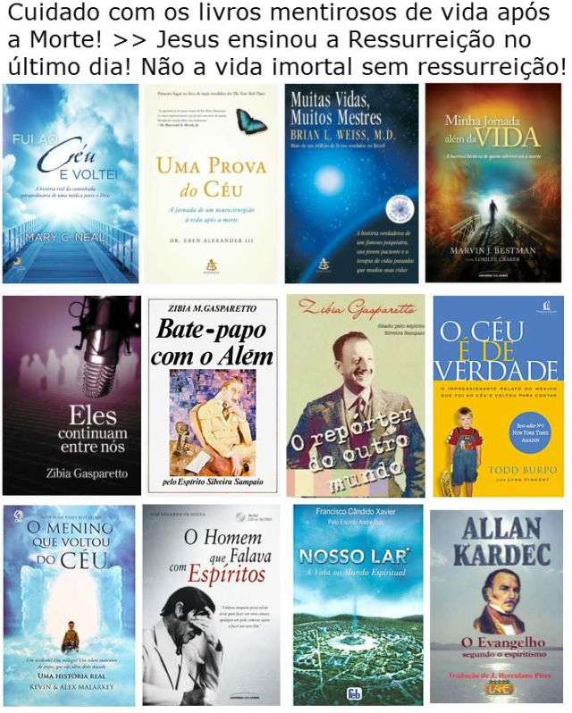 espiritismo livros mentirosos1