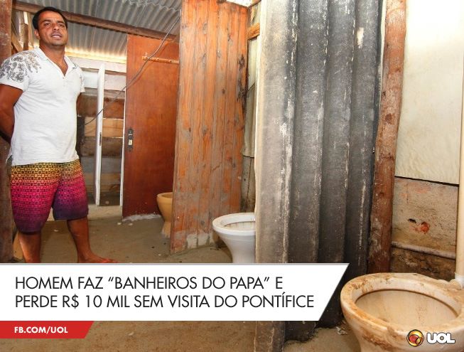 papa banheiro