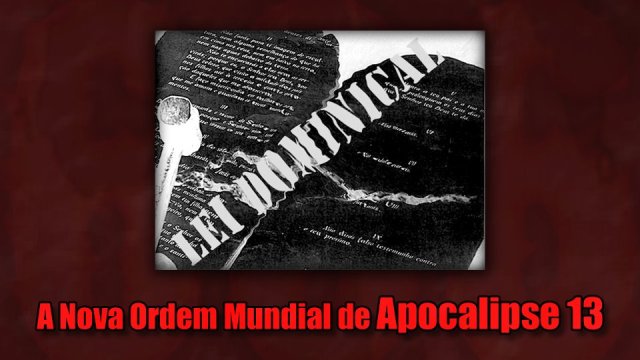 nova ordem mundial marca da besta