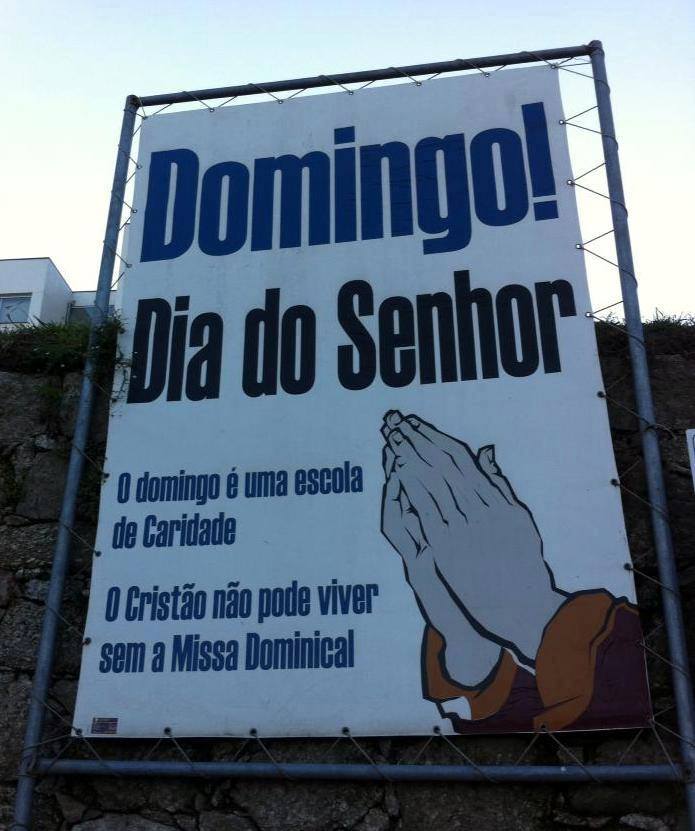 domingo dia do senhor nao