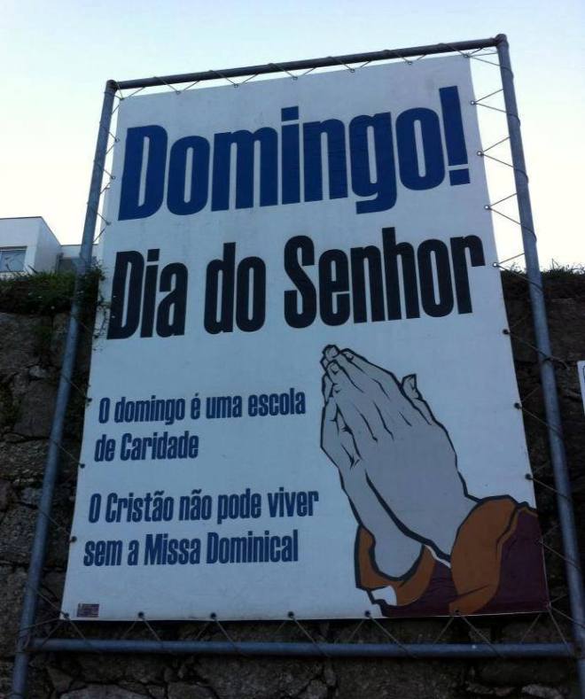 domingo dia do senhor nao