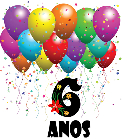 aniversario 6 anos