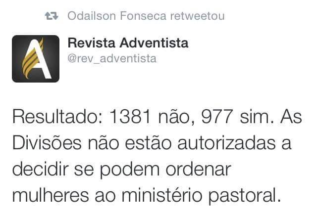 ordenacao de mulheres