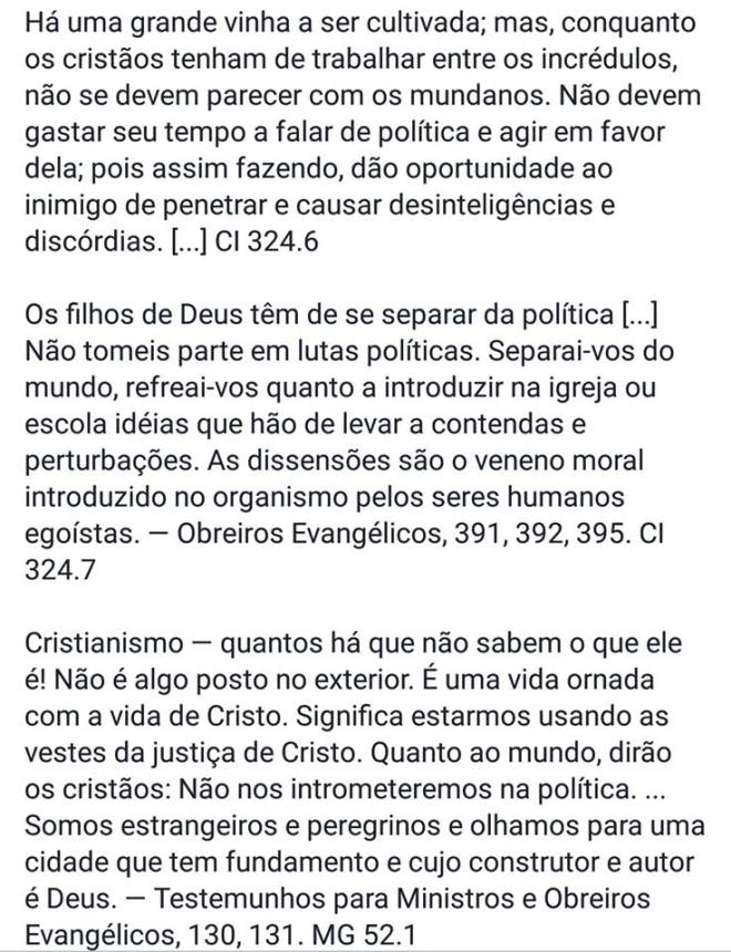 cristaos politica nao1