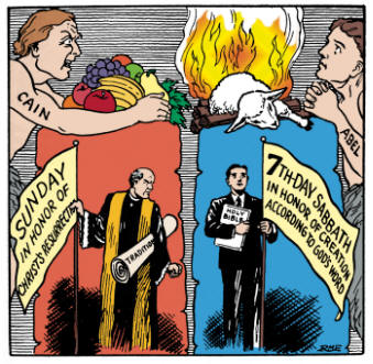 caim abel sabado e domingo